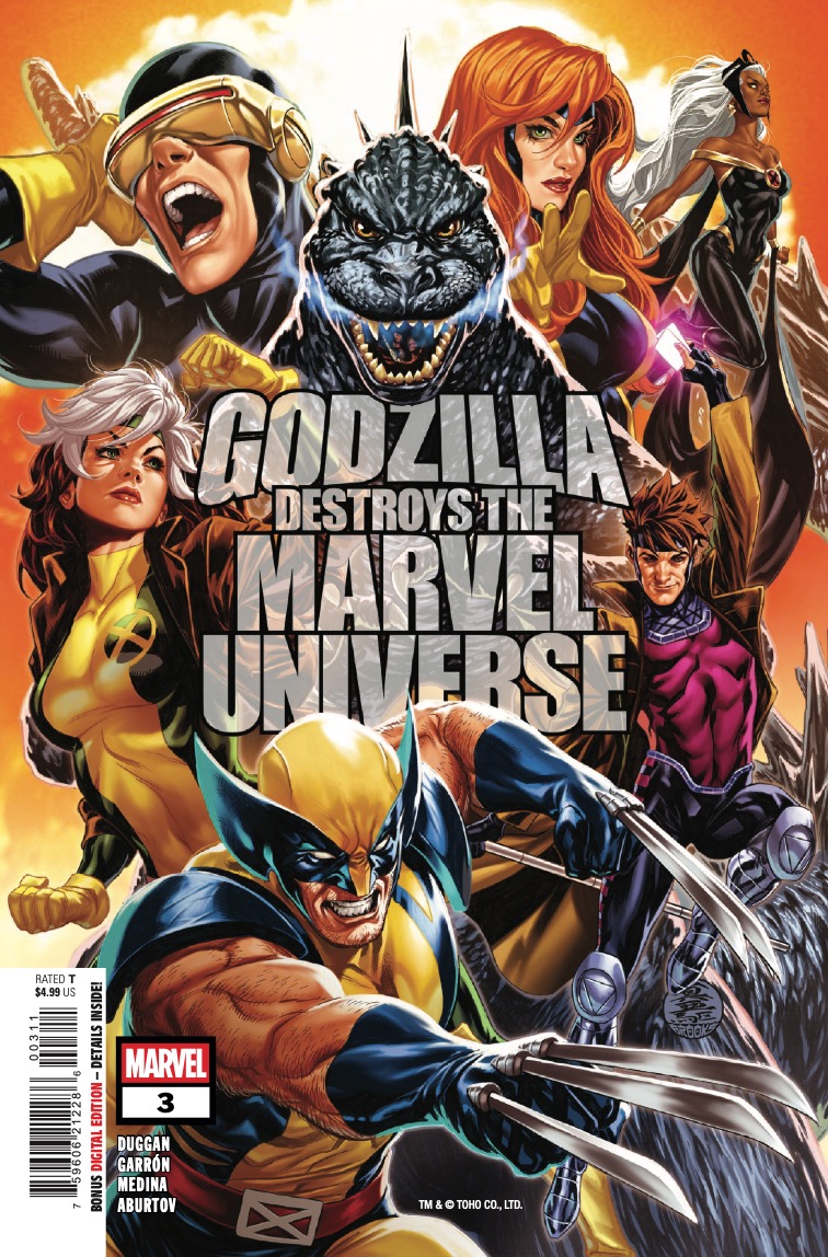 Marvel Preview: Godzilla Destroys the Marvel Universe #3