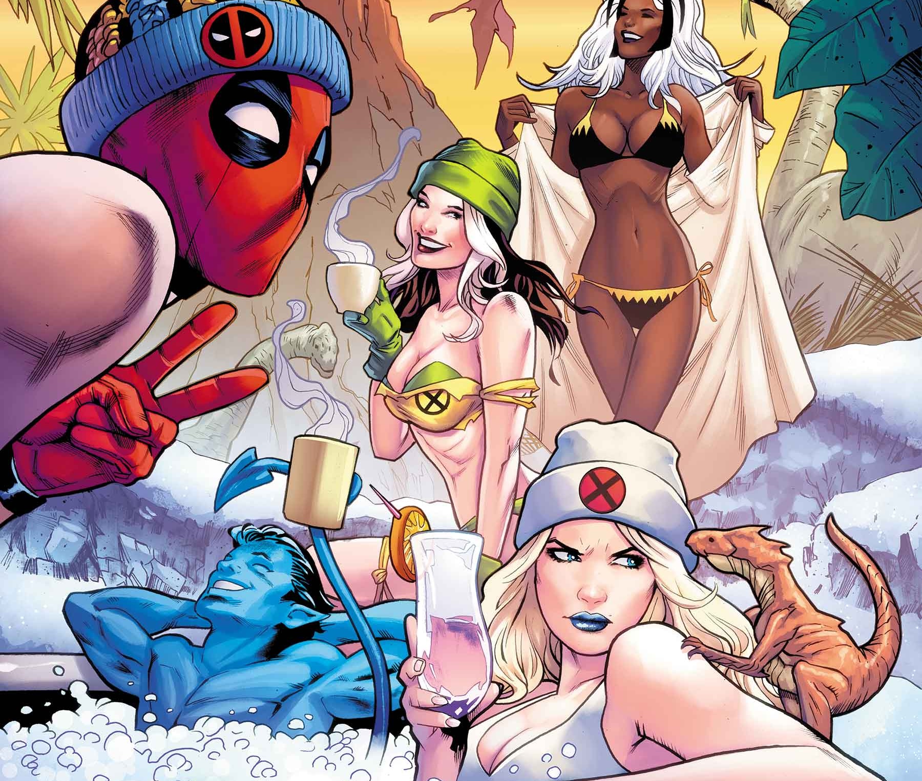 Marvel’s swimsuit tradition gets frosty with 'Winter Break Special' #1 this December