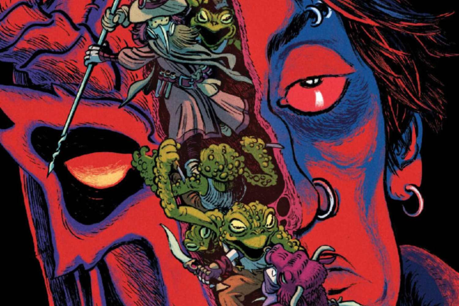 'Cemetery Kids Run Rabid' #2 exposes the story's true heart amid the cyber-gore