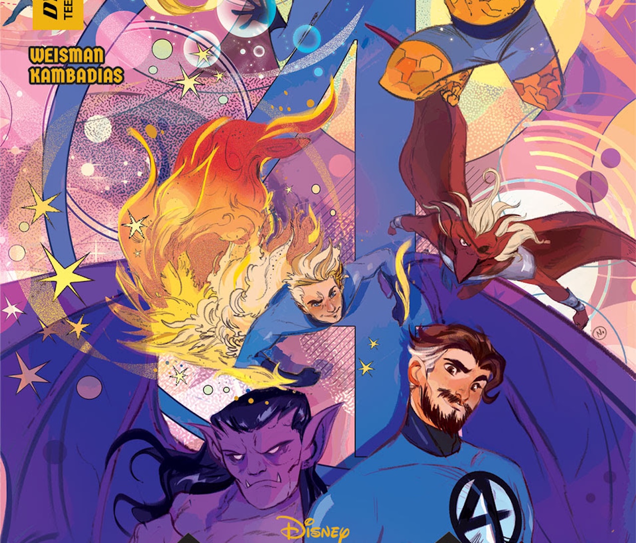 Stone meets Stretch: 'Gargoyles / Fantastic Four' crossover unites two legends November 2025