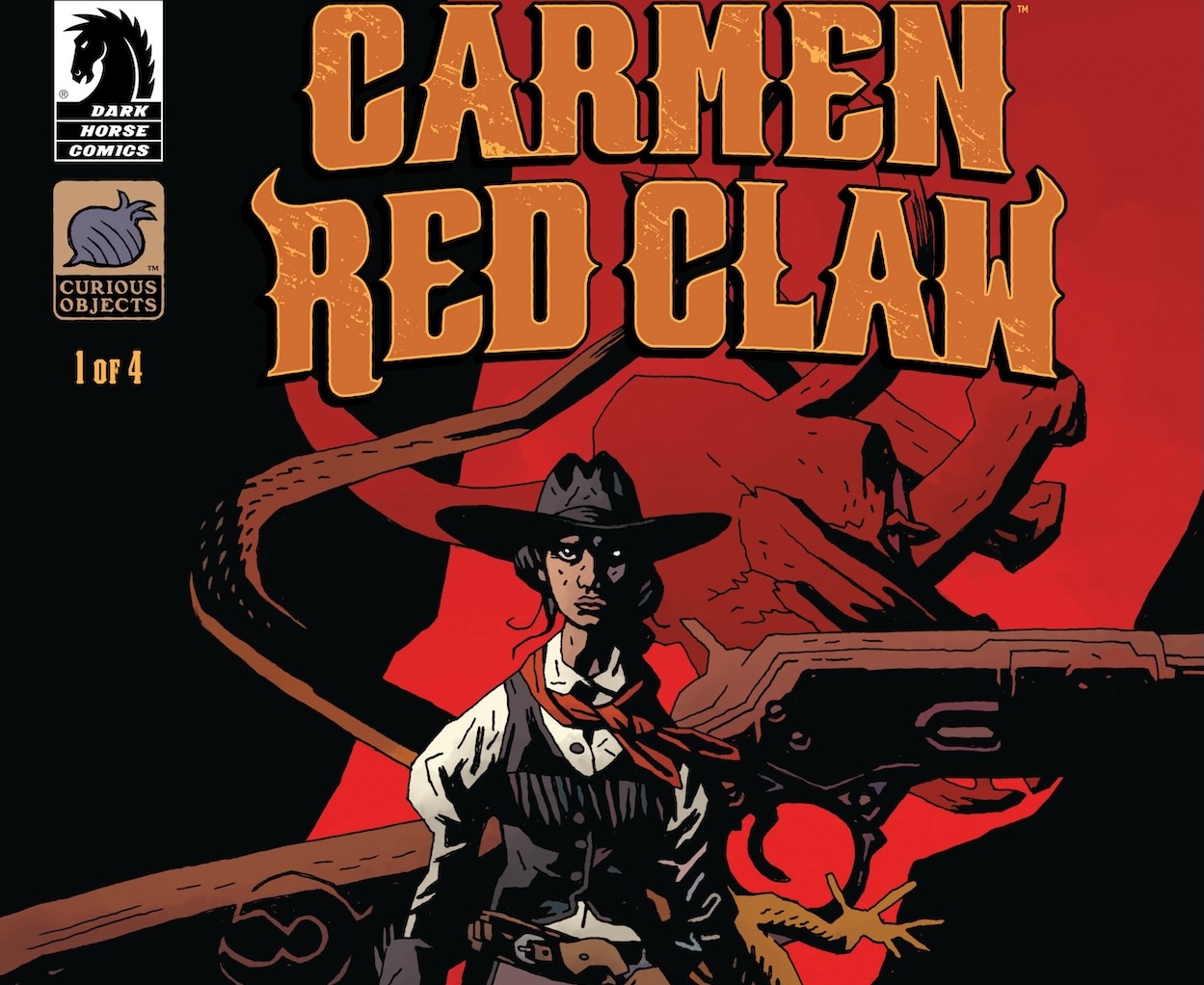 Hellboy creator Mike Mignola brings a supernatural western to life in 'Carmen Red Claw'