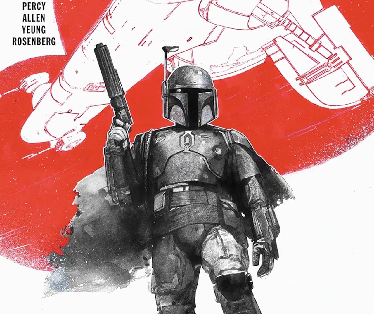 'Star Wars: Boba Fett – Black, White & Red' #1 has all the swagger it needs