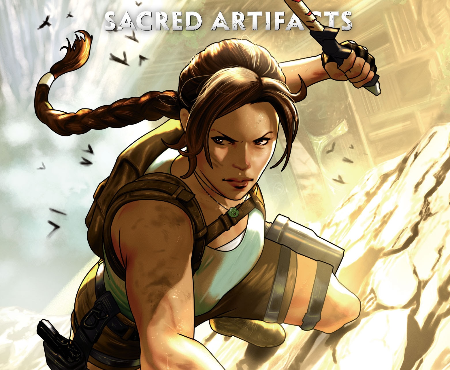 Dark Horse Comics and Crystal Dynamics reunite for 'Tomb Raider: Sacred Artifacts' #1