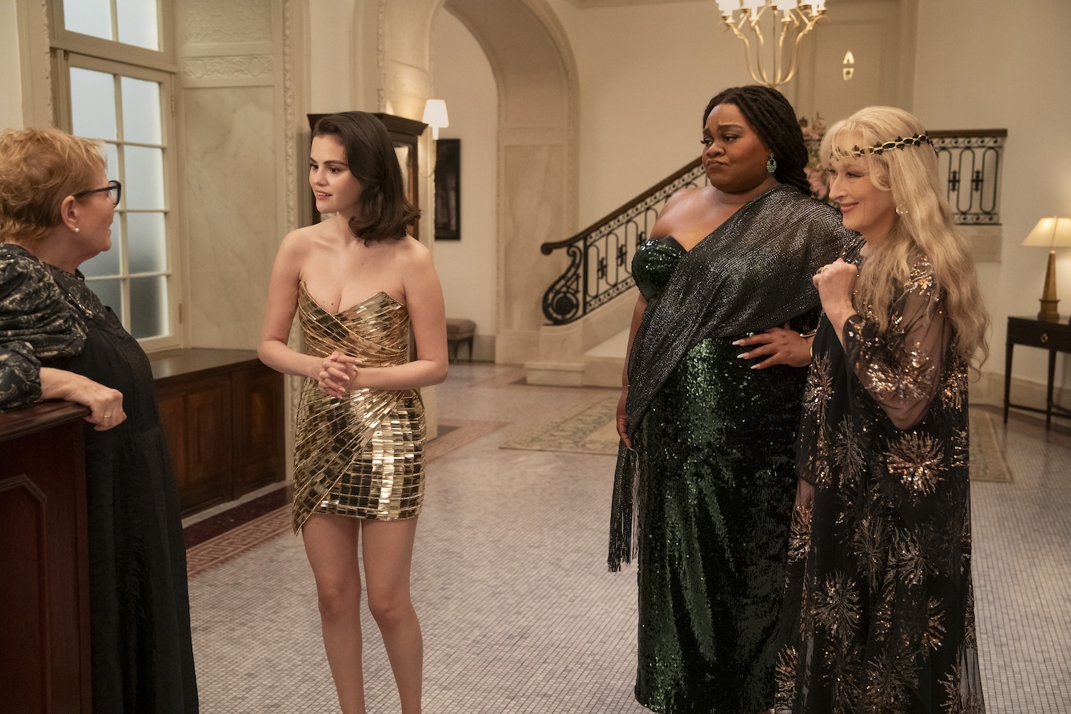 ONLY MURDERS IN THE BUILDING - “Cuckoo Chicks” -DIANNE WIEST, SELENA GOMEZ, DA’VINE JOY RANDOLPH, MERYL STREEP