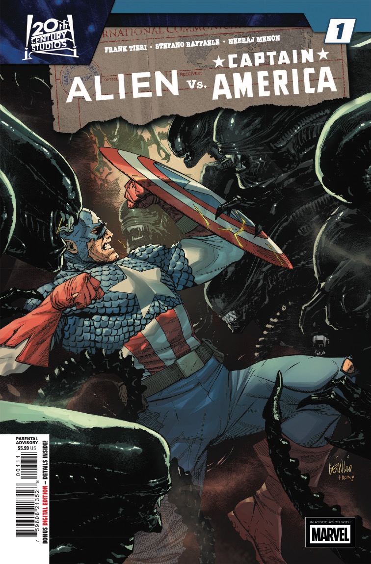 Marvel Preview: Alien vs. Captain America #1
