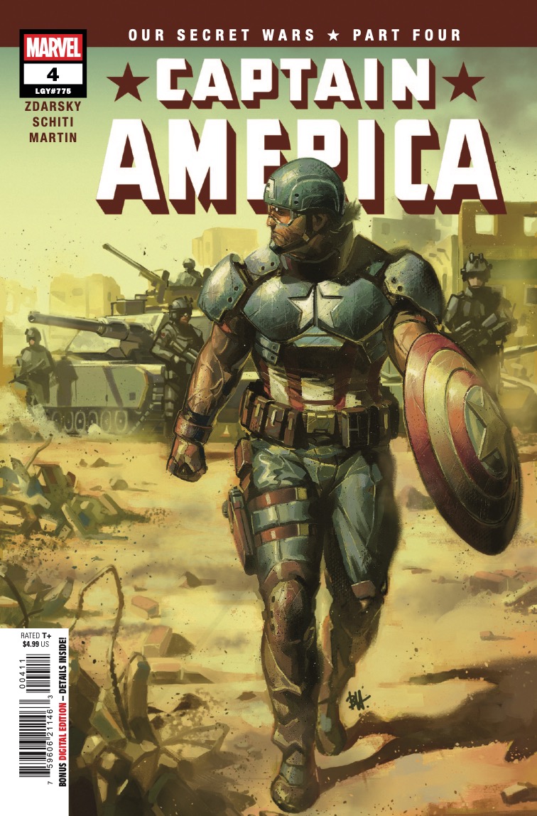 Chip Zdarsky on rebuilding the American myth in ‘Captain America’