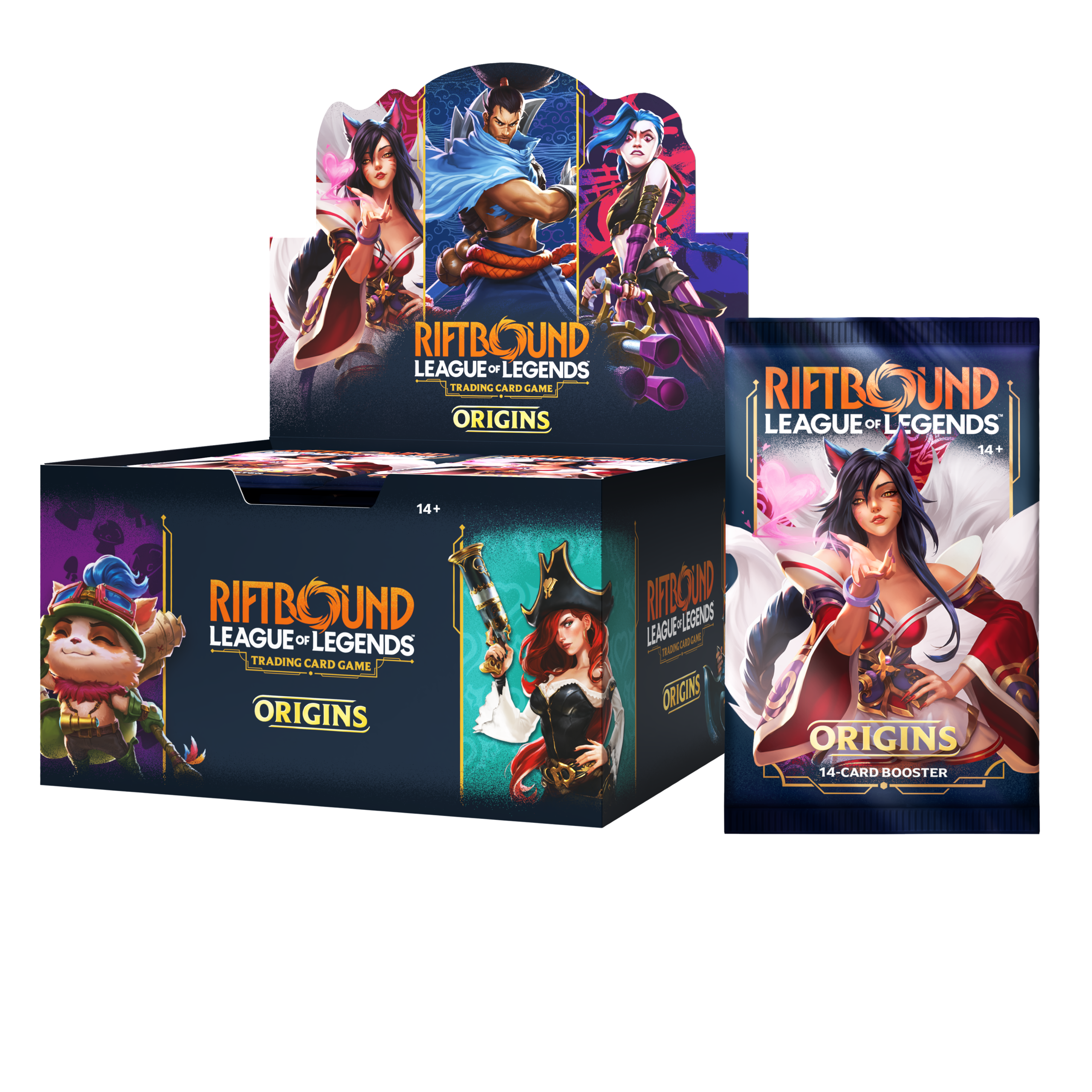 Riftbound Origins Booster Box and Booster Pack