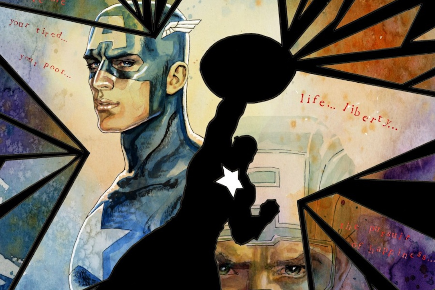 In 'Captain America,' Chip Zdarsky cuts to the heart of a nation at war