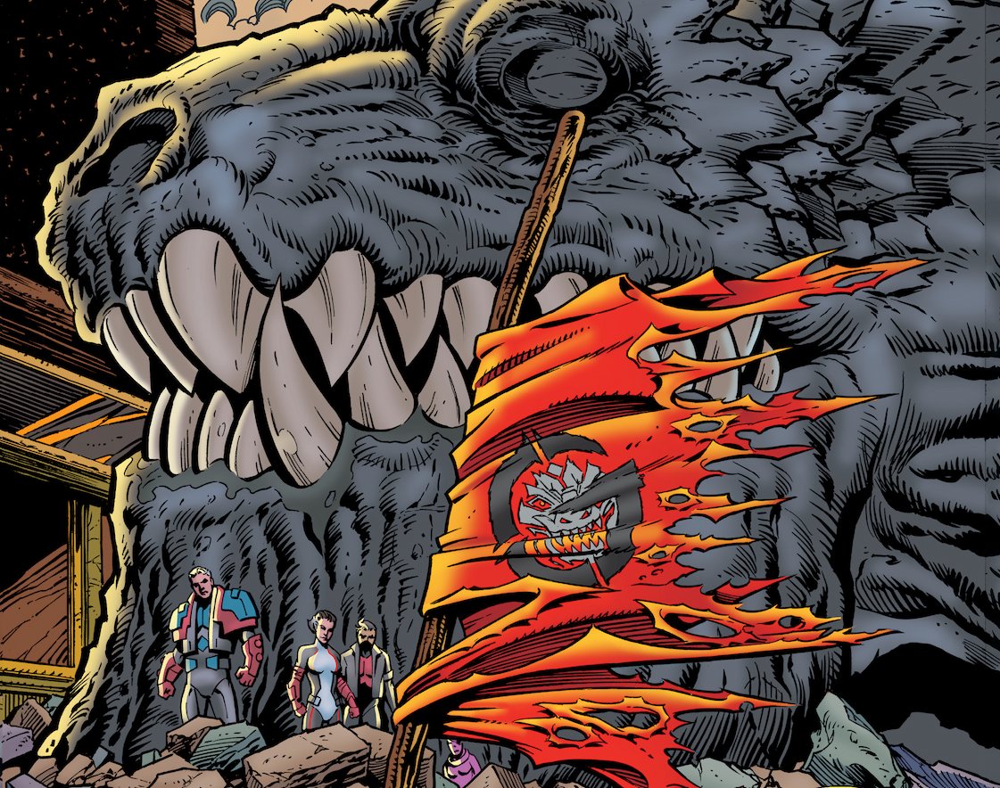 Dan Jurgens recreates his iconic ‘Death of Superman’ cover for Godzilla’s shocking demise in 'GODZILLA' #6!