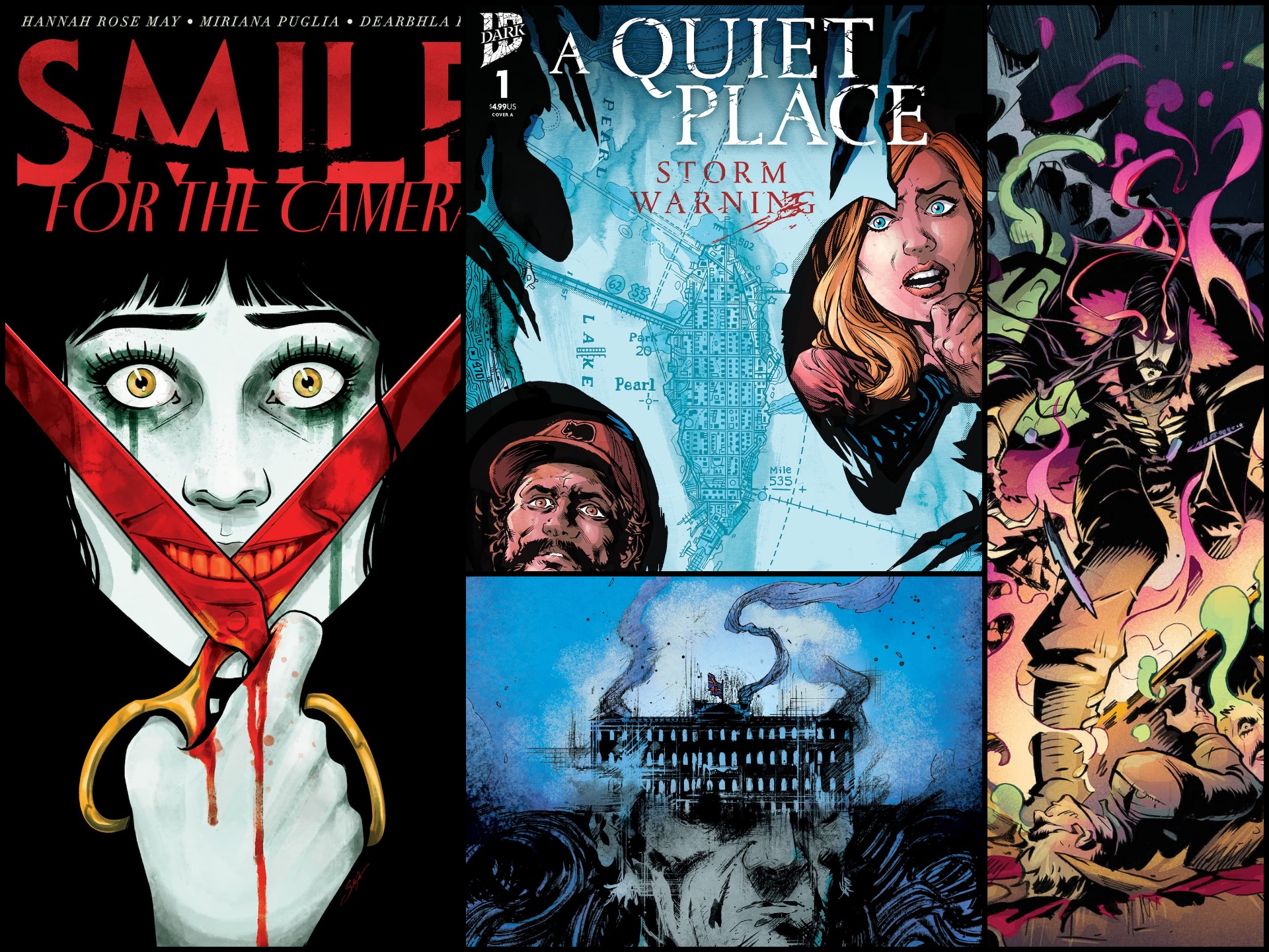 IDW Dark unleashing four chilling new horror series in 2026