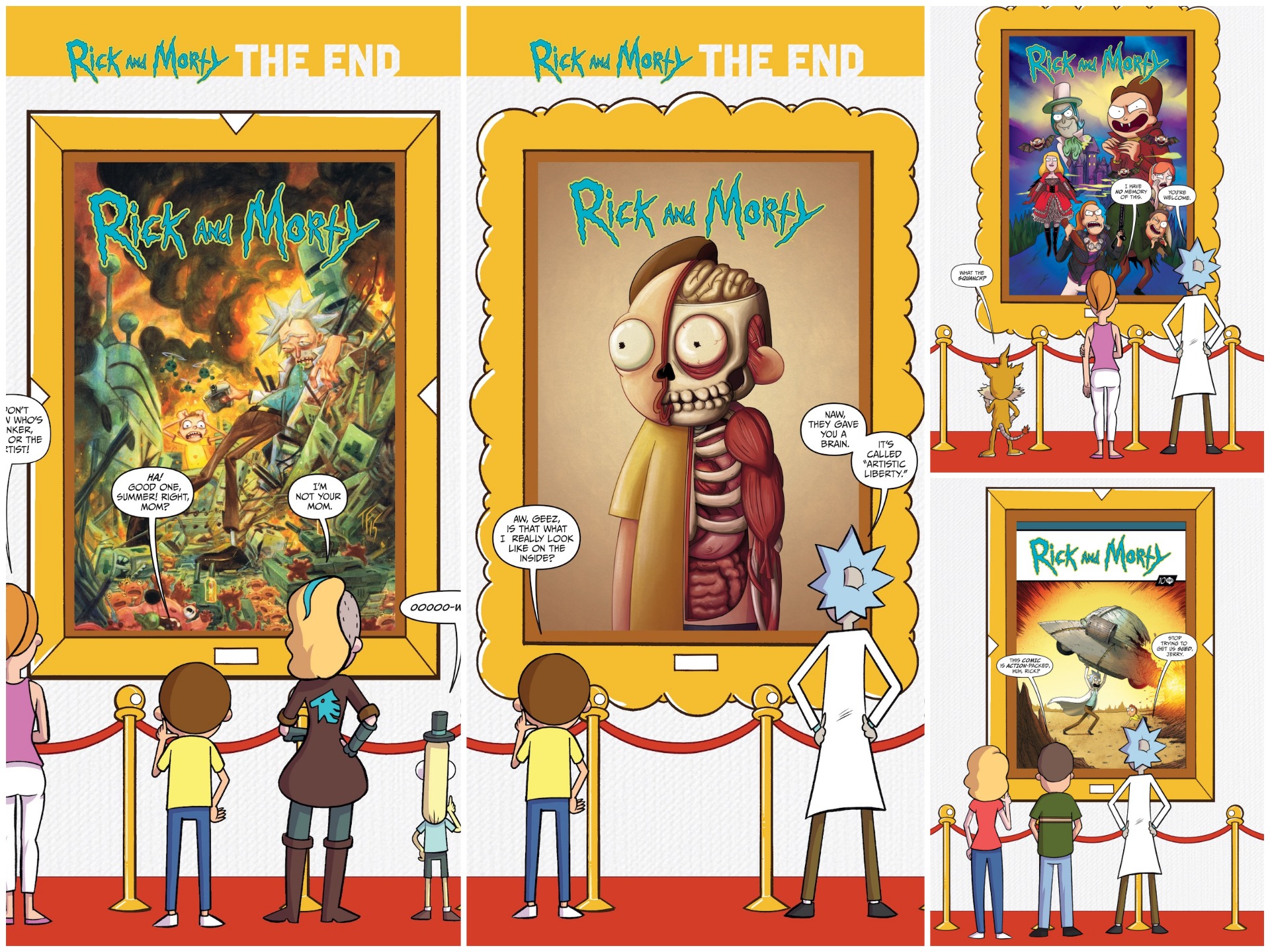'Rick and Morty: The End' #1 goes “Blind Bag-Less” — because who needs plastic when you have chaos?