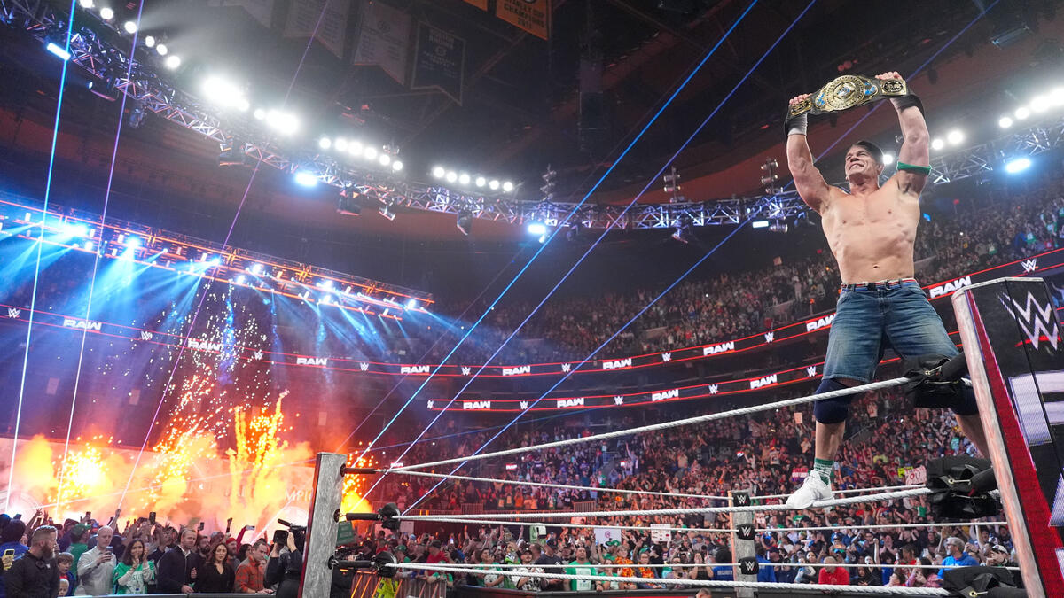 John Cena, WWE hit grand slam in Boston