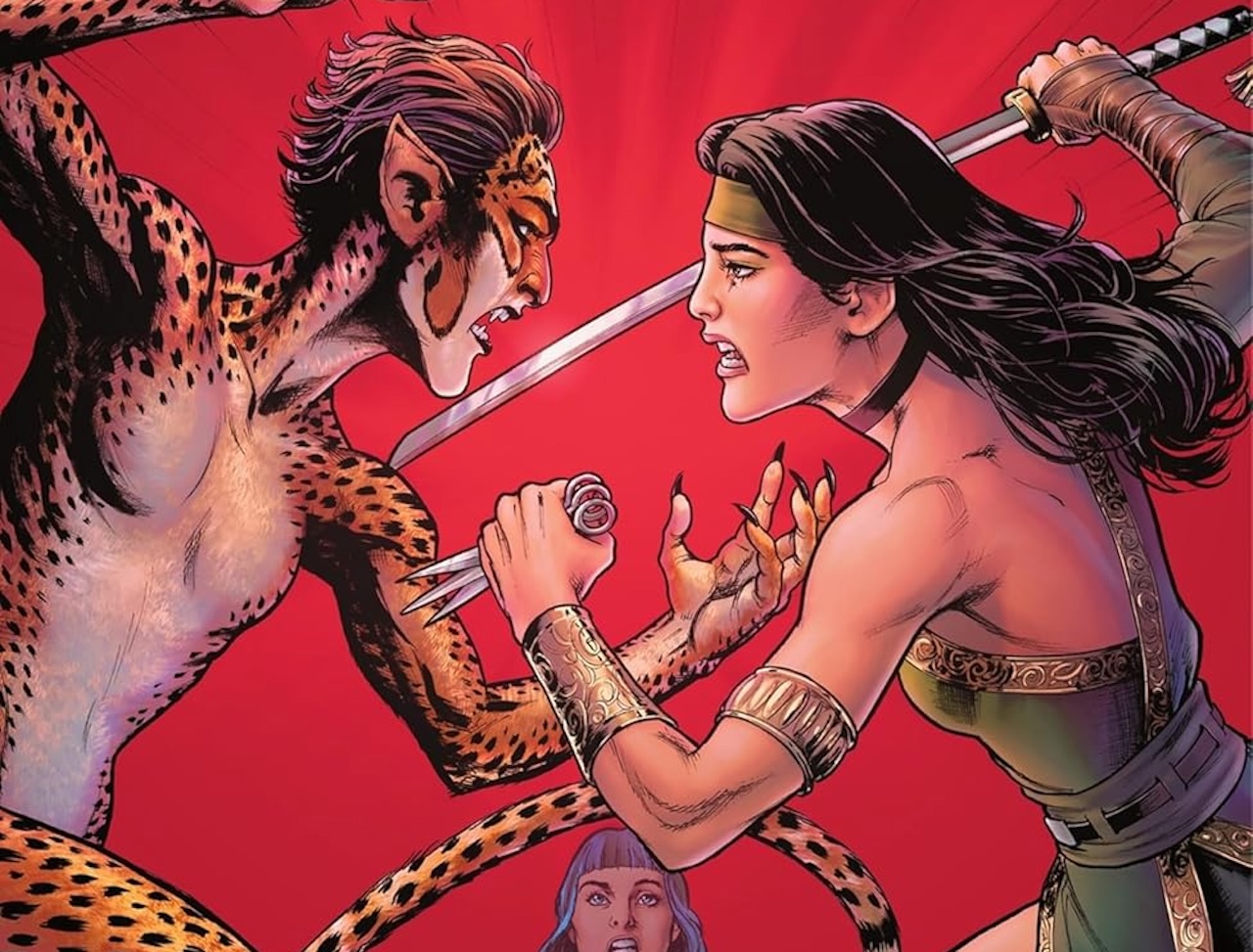'Cheetah and Cheshire Rob the Justice League' #4 starts living up to its title