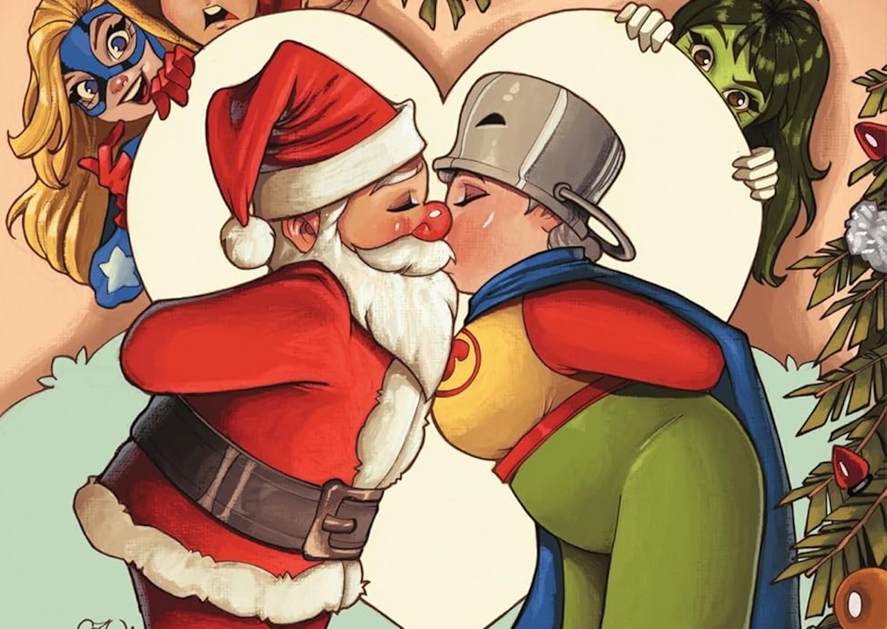 'DC's I Saw Ma Hunkel Kissing Santa Claus' #1 is a festive mix of heart, humor, and heroics