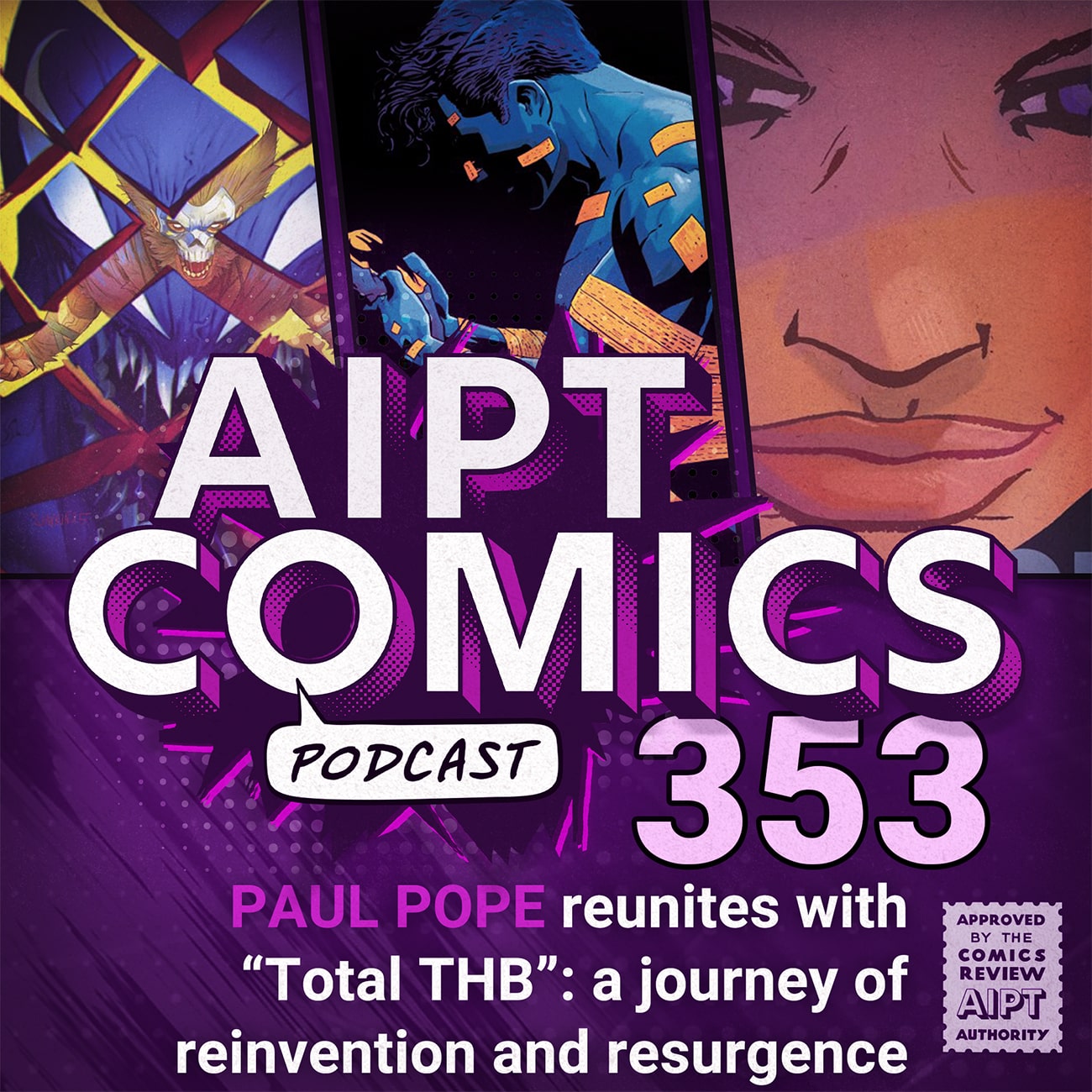 AIPT Comics Podcast Episode 353: Paul Pope reunites with “Total THB”: a journey of reinvention and resurgence