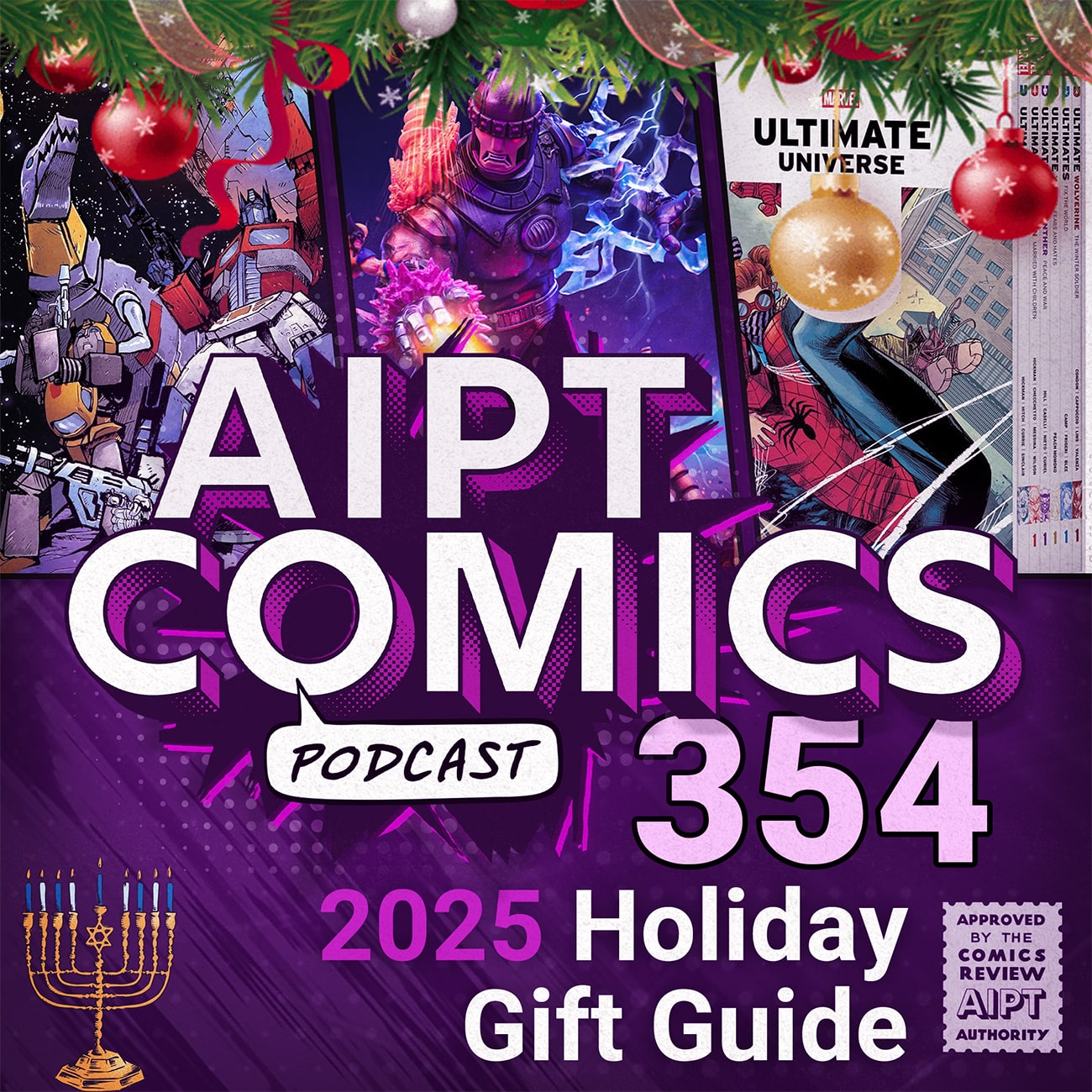 AIPT Comics Podcast Episode 354: 2025 comics & geeky gifts holiday buyer’s guide
