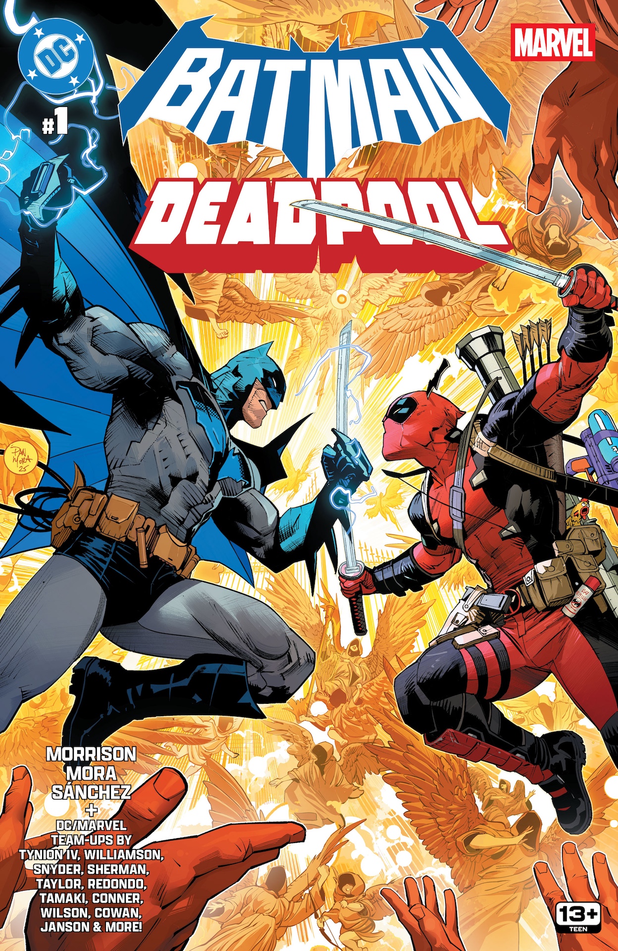 DC Preview: DC / Marvel: Batman / Deadpool #1