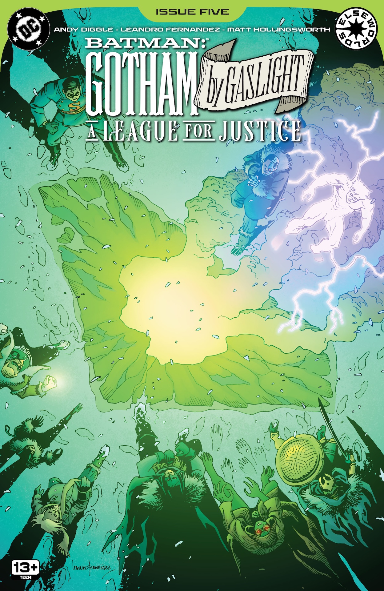 DC Preview: Batman: Gotham by Gaslight – A League for Justice #5