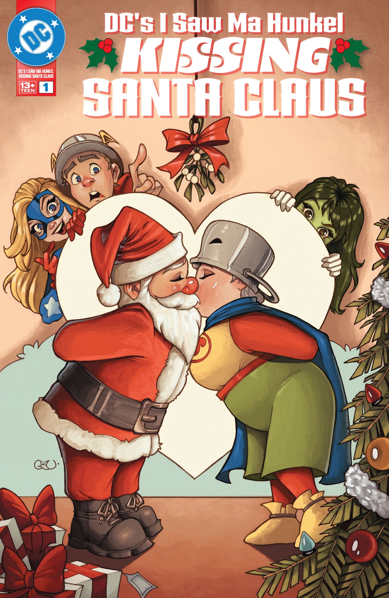 DC Preview: DC's I Saw Ma Hunkel Kissing Santa Claus #1