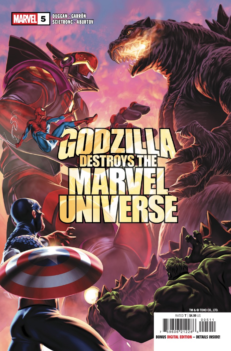 Marvel Preview: Godzilla Destroys the Marvel Universe #5