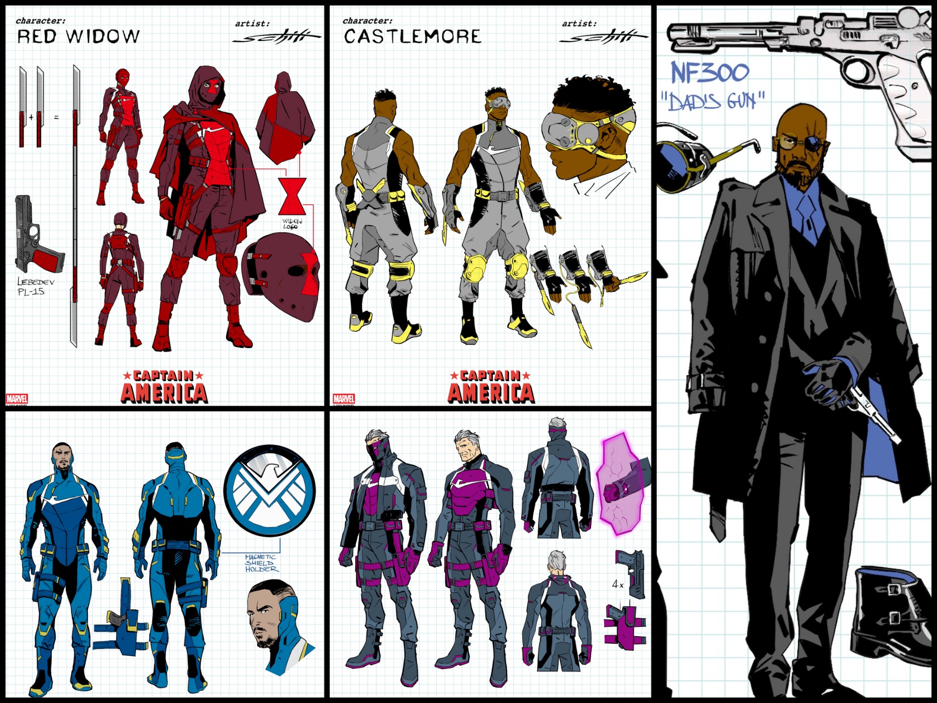 S.H.I.E.L.D. returns in the next chapter of Chip Zdarsky and Valerio Schiti's 'Captain America'