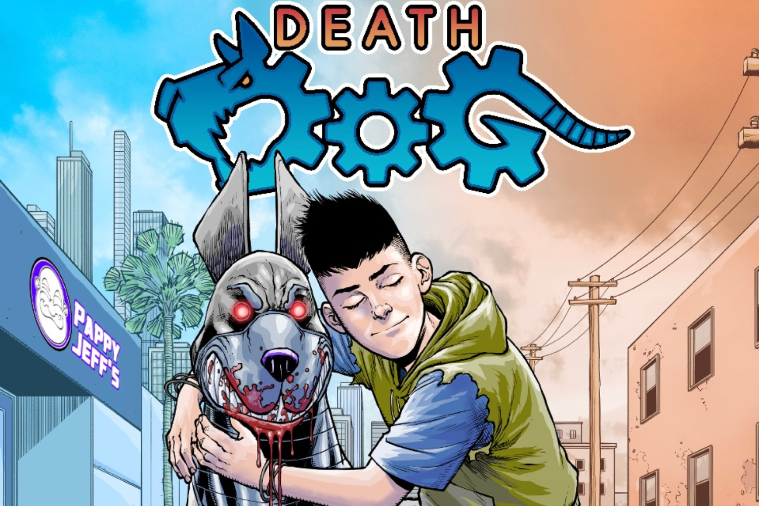 Belly rubs and police violence: Bryce Ingman details 'Death Dog' from AHOY Comics