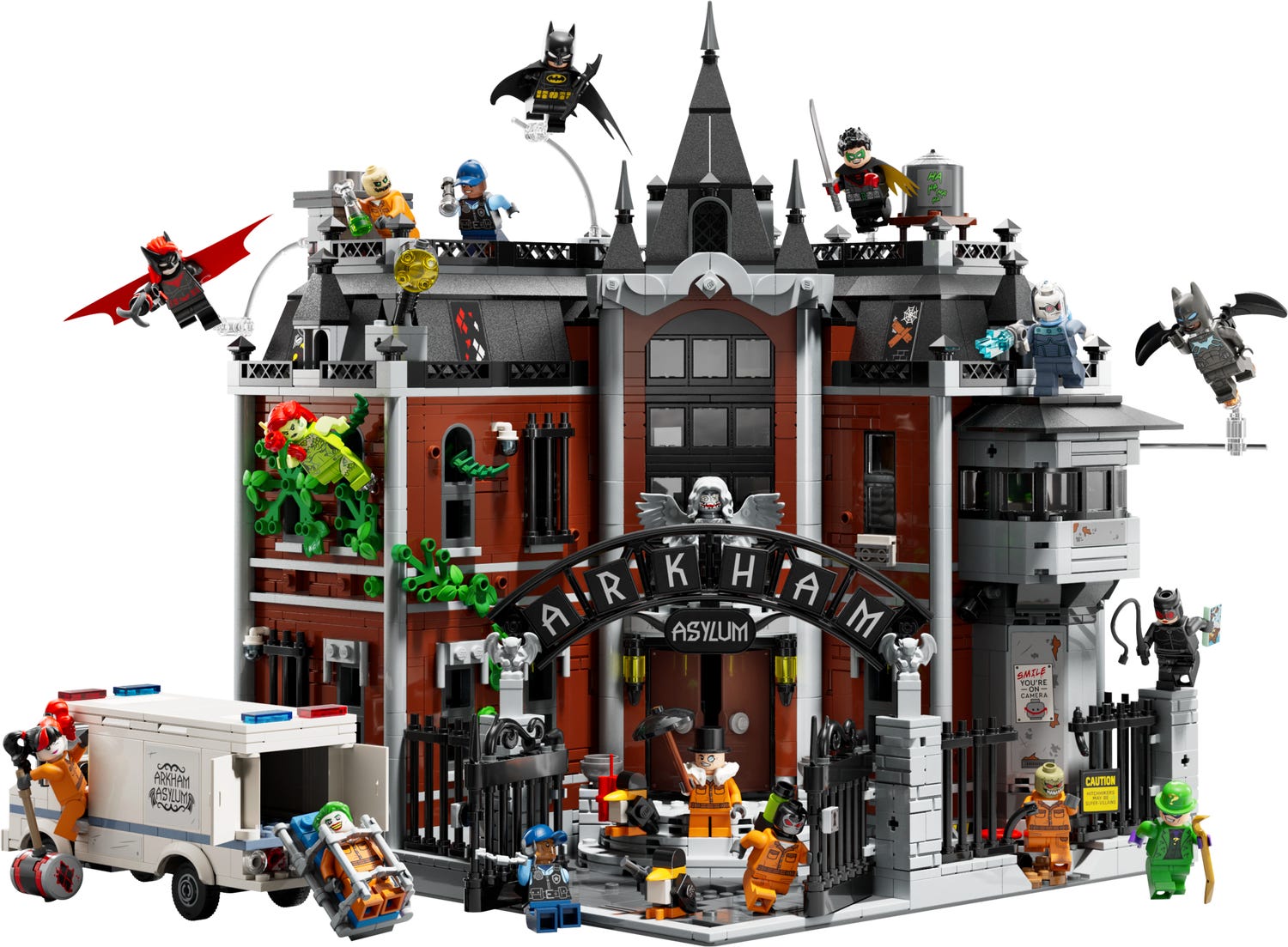 LEGO's New Arkham Asylum is the perfect build for diehard Batman fans