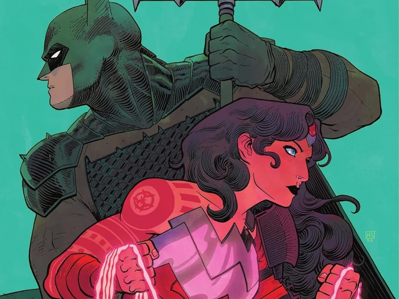 ‘Absolute Wonder Woman' #15 celebrates the holidays with a Gerard Way fanboy