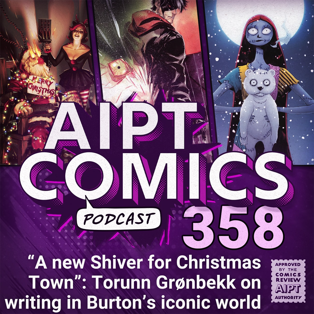 AIPT Comics Podcast Episode 358: “A new Shiver for Christmas Town”: Torunn Grønbekk on writing in Tim Burton’s iconic world