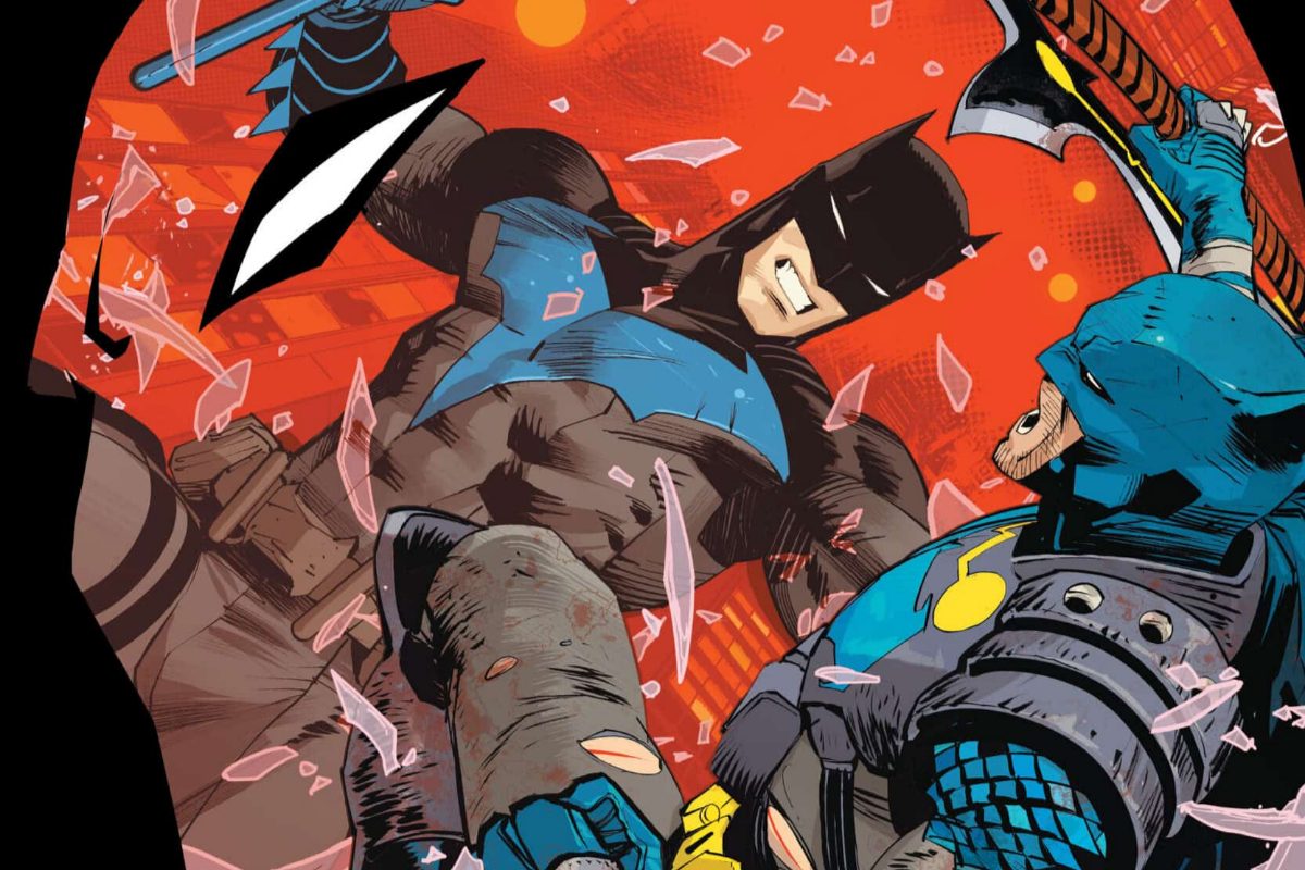 Bruce vs Dick in DC K.O. Knightfight #2