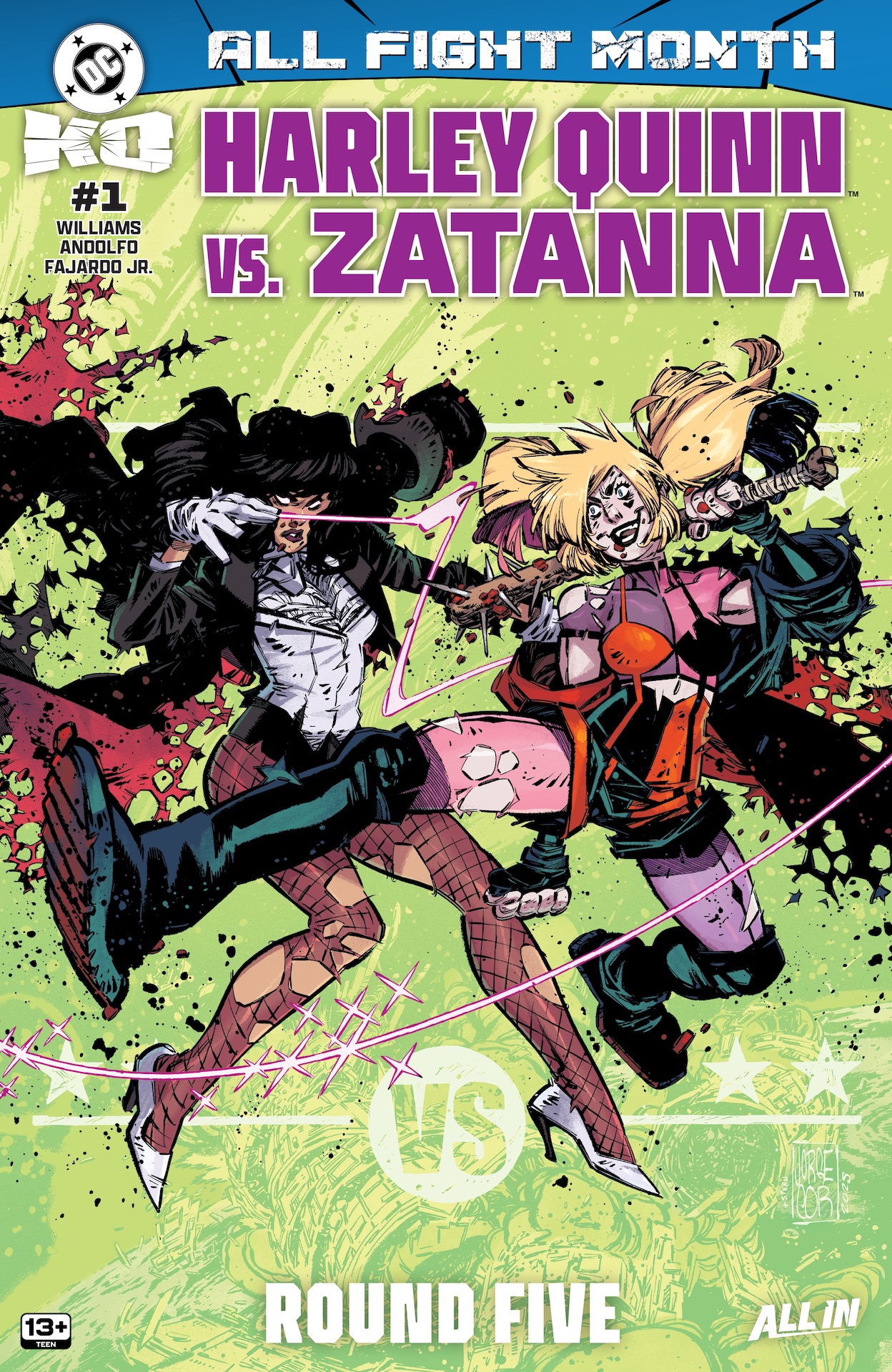 DC Preview: DC K.O.: Harley Quinn vs. Zatanna #1