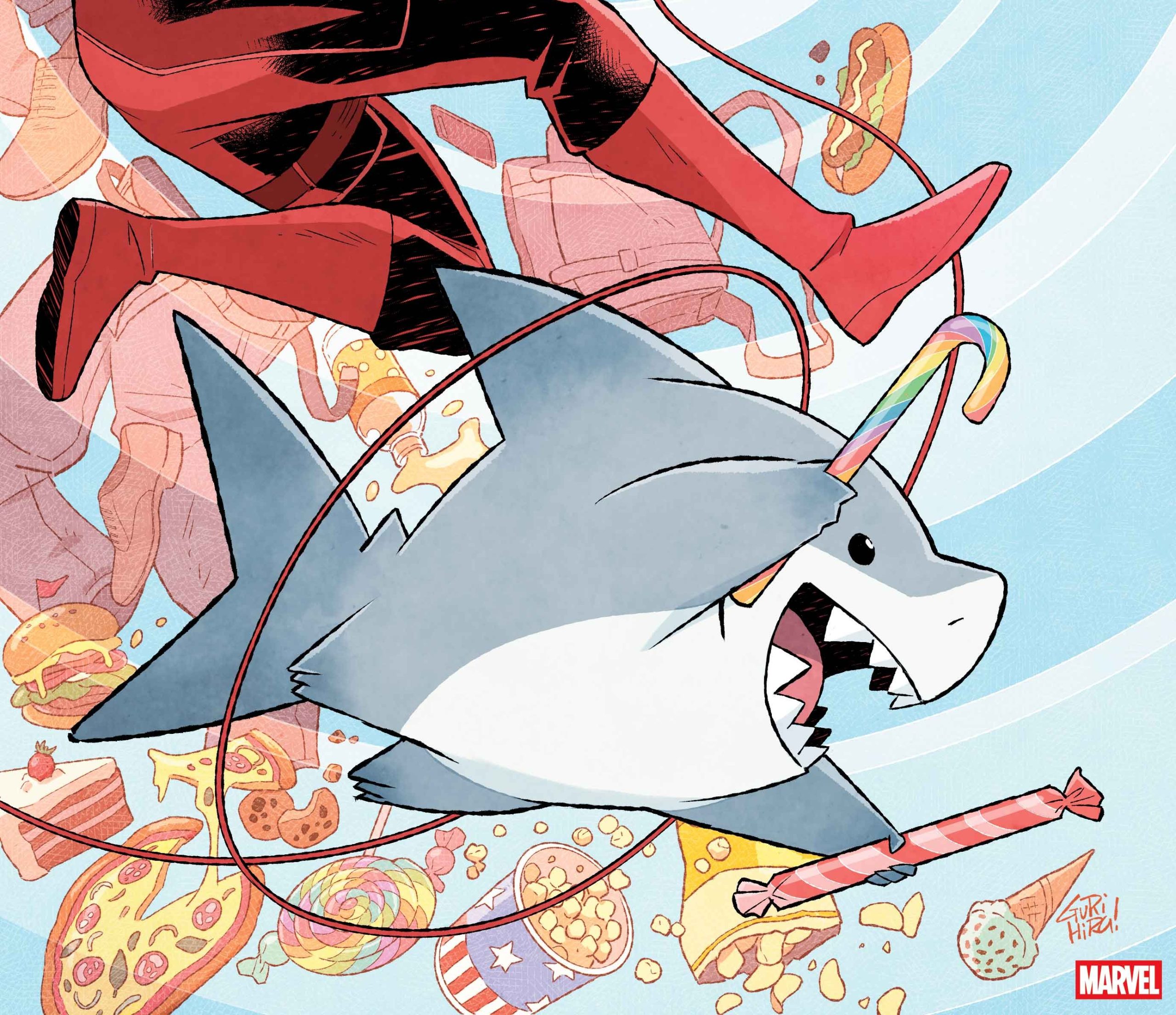 Jeff the Land Shark crashes into Hell’s Kitchen, and Daredevil will never be the same