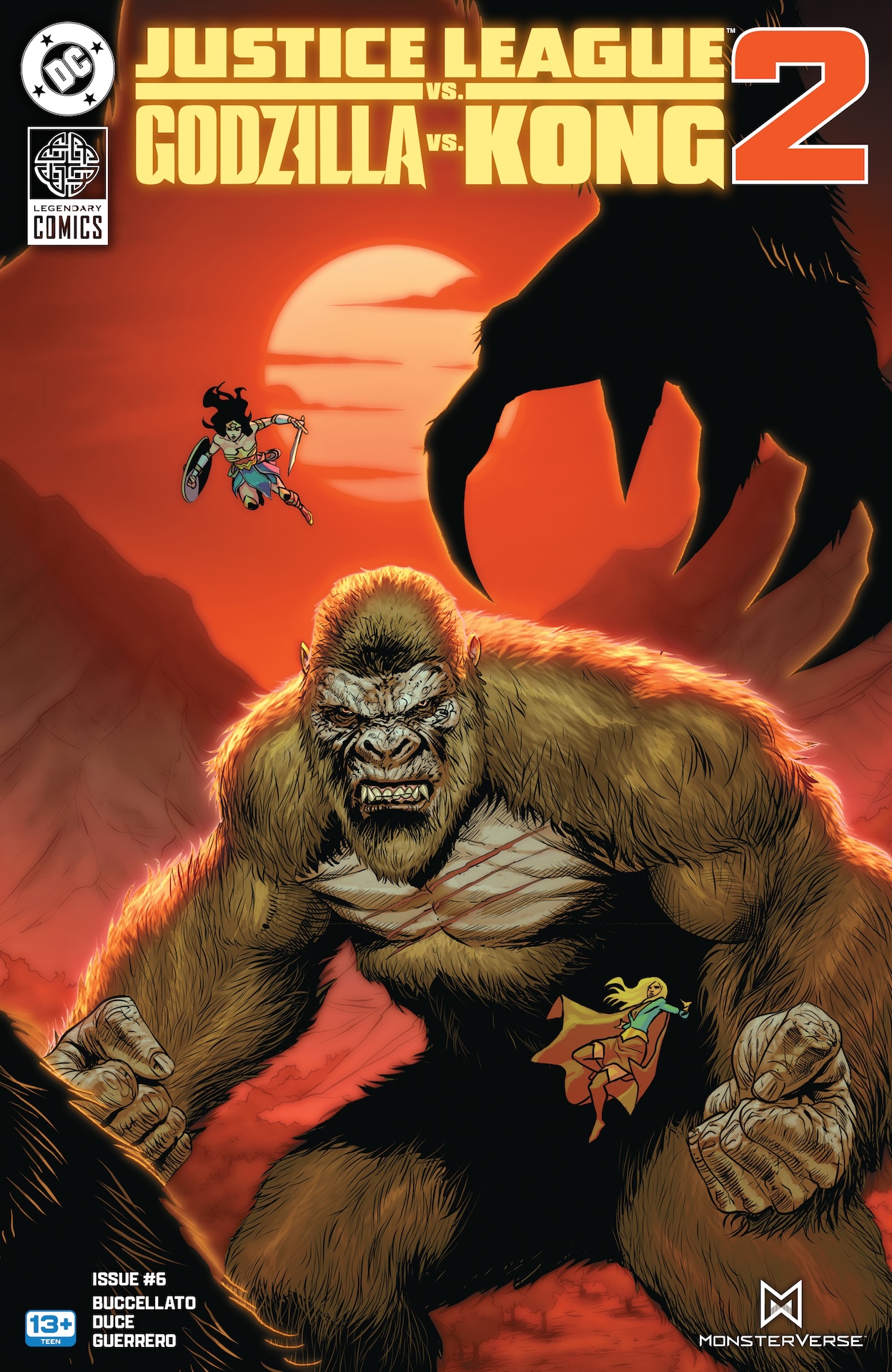 DC Preview: Justice League vs. Godzilla vs. Kong 2 #6