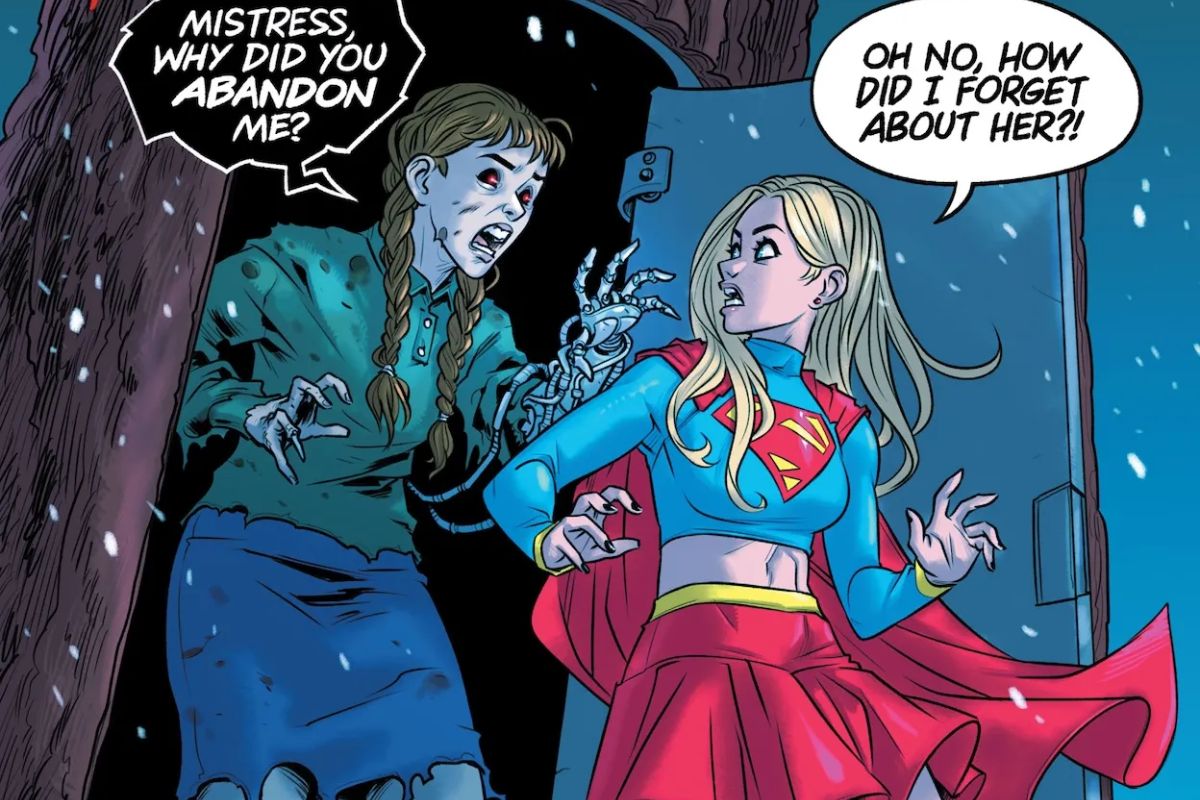 Kara Zor-El encounters the Linda Danvers robot in Supergirl 8.