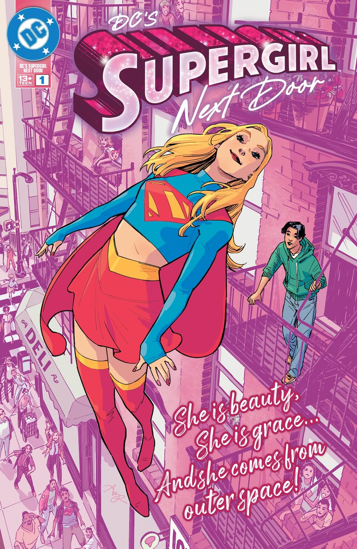 DC Preview: DC's Supergirl Next Door #1