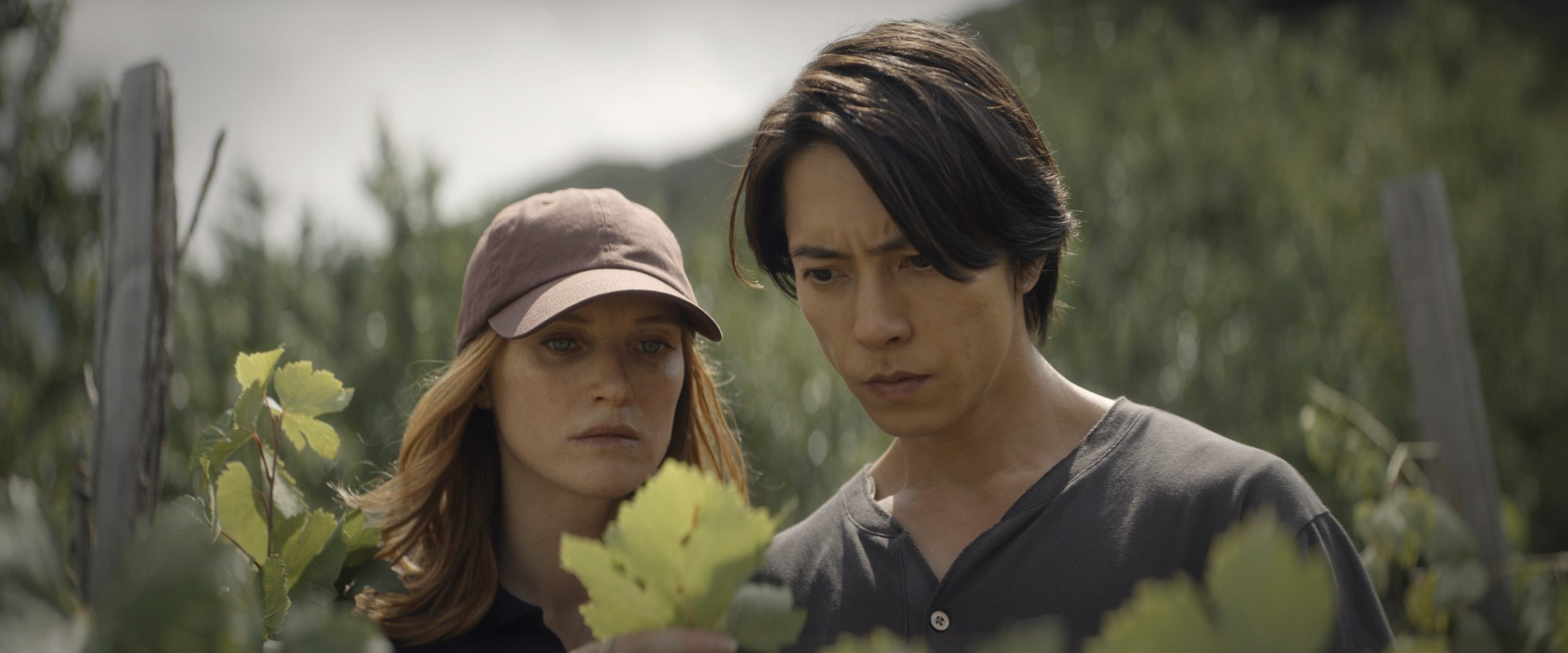 leur Geffrier and Tomohisa Yamashita in Drops of God season 2