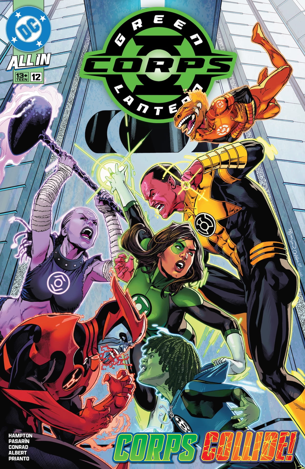 DC Preview: Green Lantern Corps #12