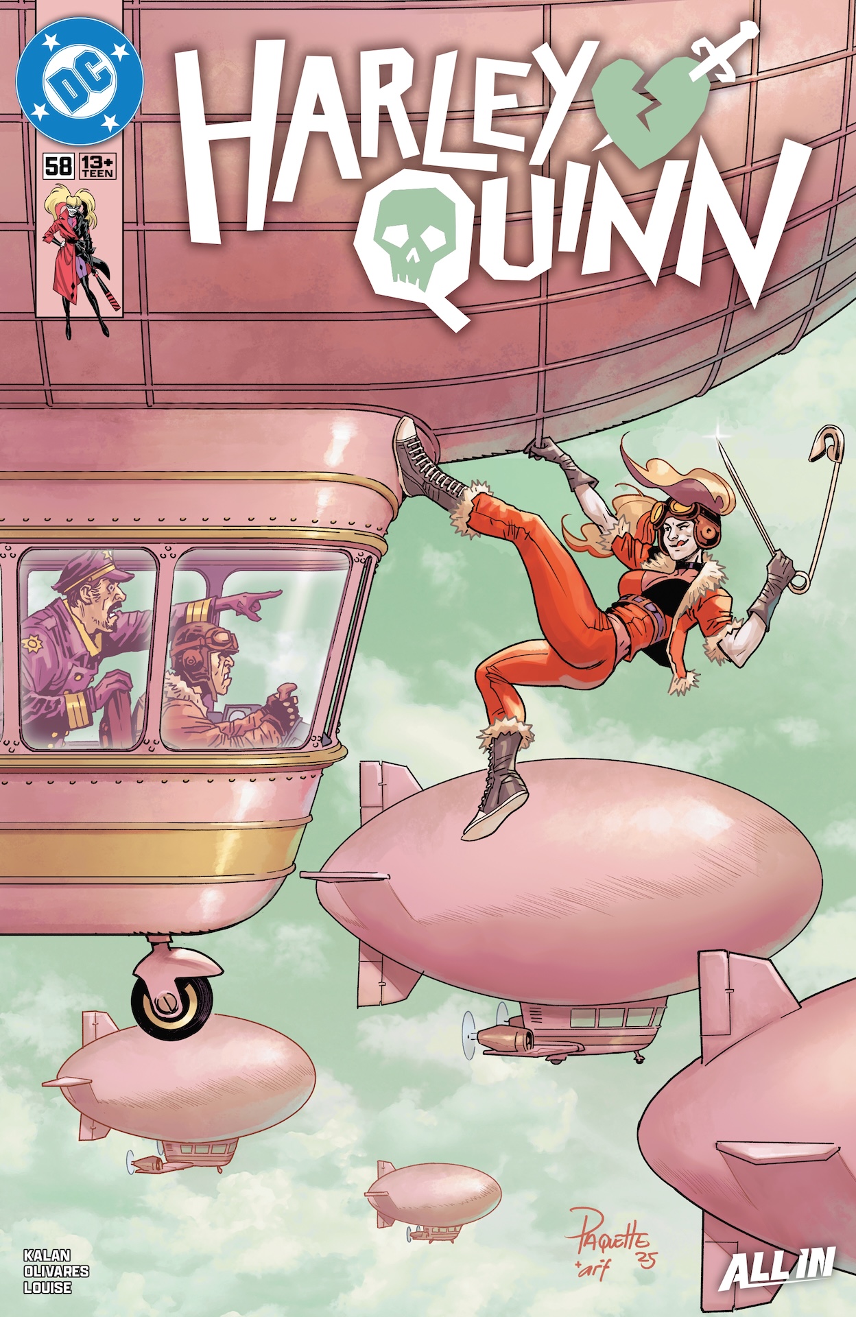 ハーレークイーンさん DC Preview: Harley Quinn #58 • AIPT