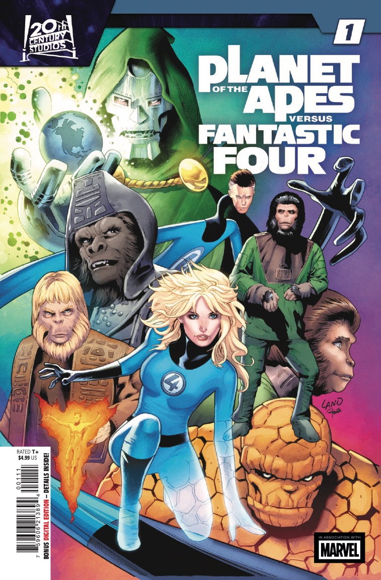 Marvel Preview: Planet of the Apes vs. Fantastic Four #1