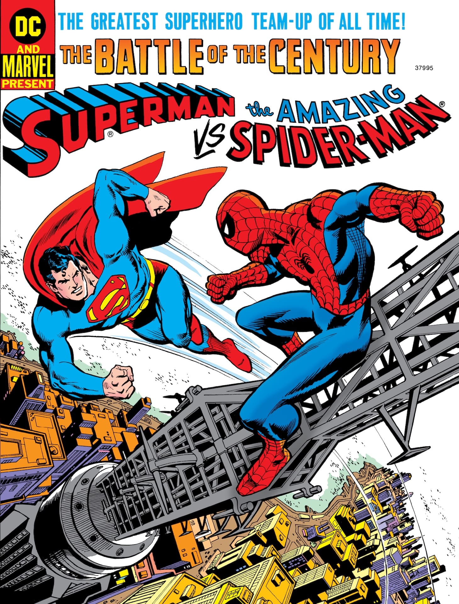 DC Preview: 50th Anniversary Treasury Edition – Superman vs. The Amazing Spider-Man Facsimile Edition #1