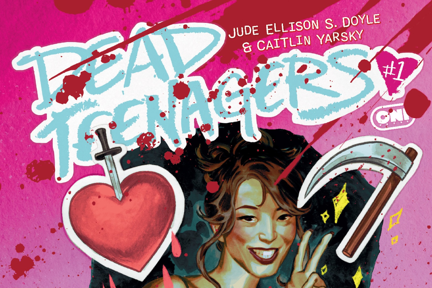 Nostalgia and axe murderers: Jude Ellison S. Doyle and artist Caitlin Yarksy detail the "genre-distorting" 'Dead Teenagers'