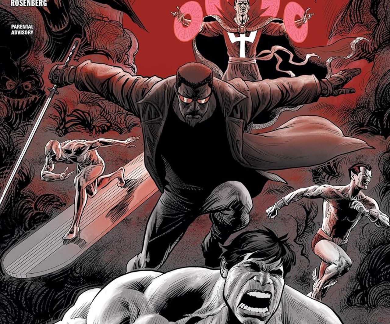 'Marvel: Black, White & Blood and Guts' #4 features three clever tales