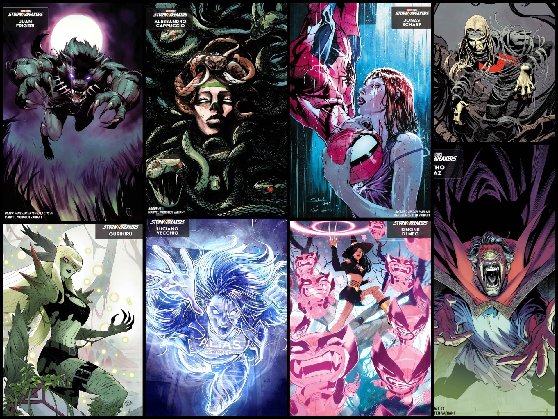 Marvel unleashes monster versions of its biggest heroes in terrifying new Stormbreakers variant covers