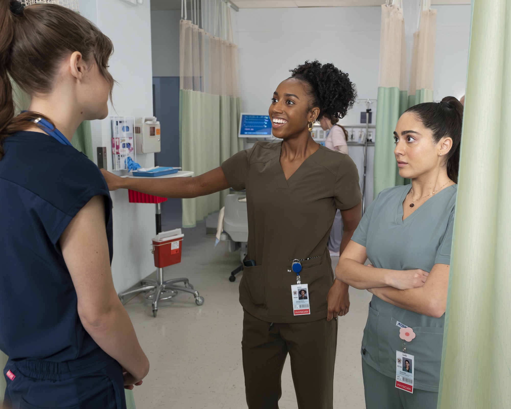SCRUBS - "Episode 102" - AMANDA MORROW, LAYLA MOHAMMADI