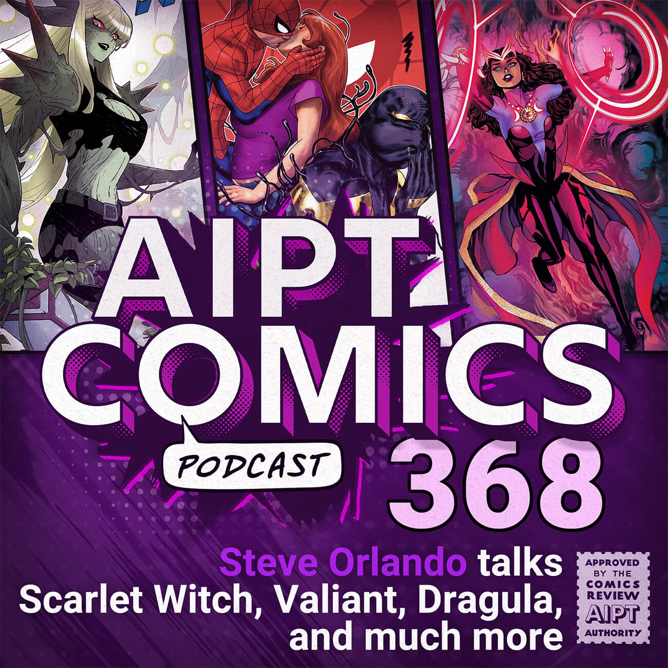 AIPT Comics Podcast Episode 368: Steve Orlando talks Scarlet Witch, Valiant, Dragula Titans, and more