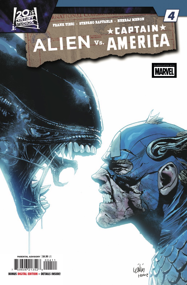 Marvel Preview: Alien vs. Captain America #4