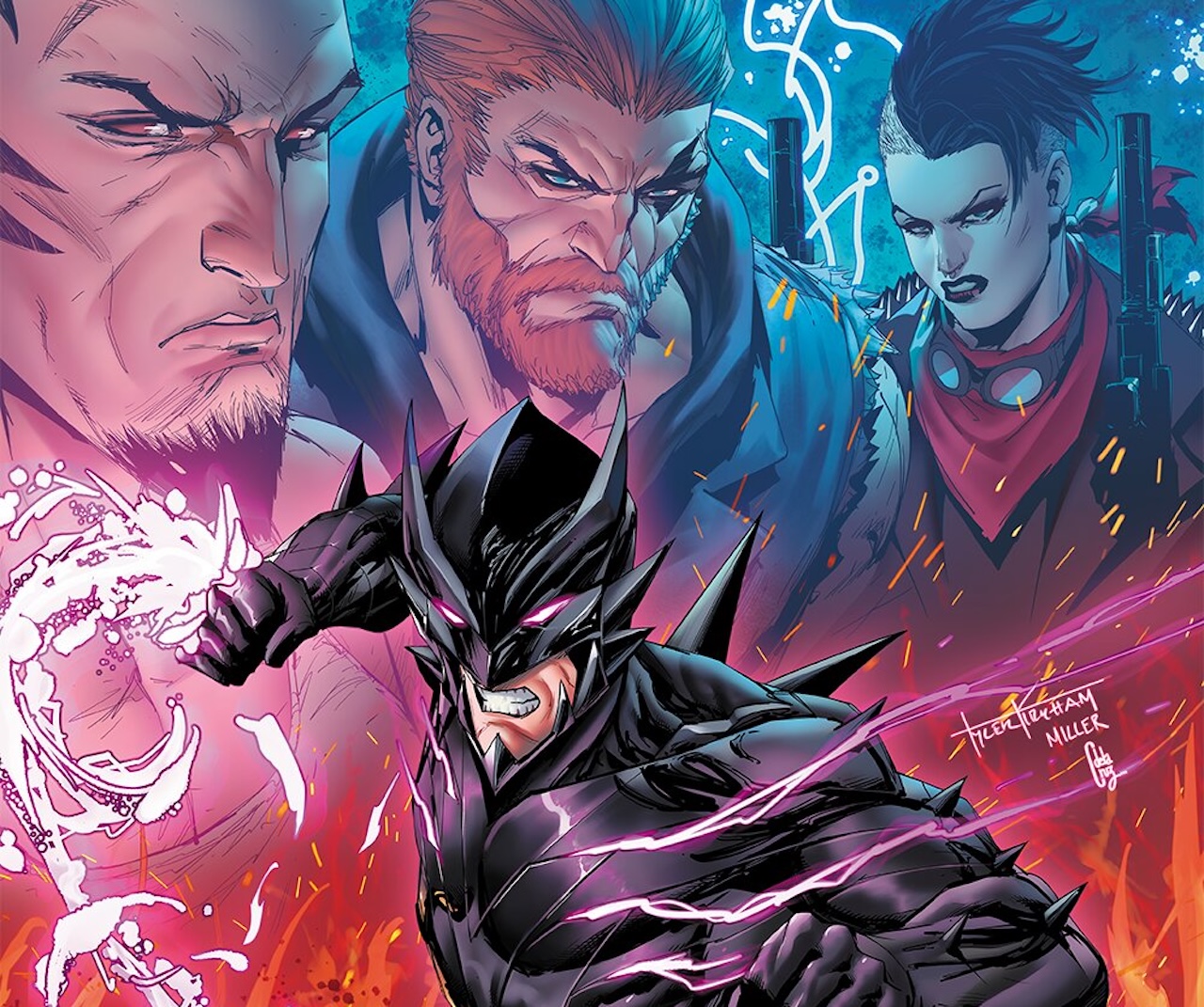 Get fired up! New Tyler Kirkham covers for 'Fireborn' revealed - EXCLUSIVE