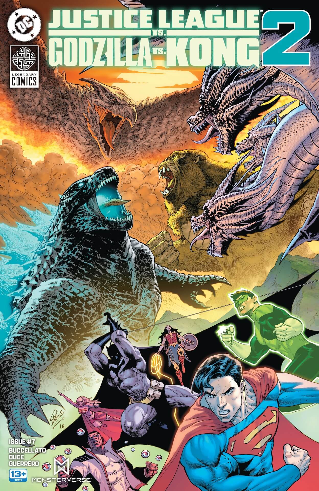 DC Preview: Justice League vs. Godzilla vs. Kong 2 #7