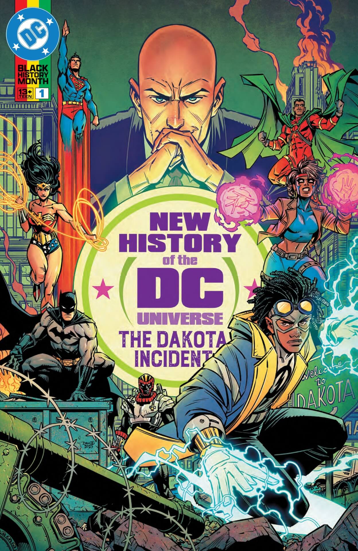 DC Preview: New History of the DC Universe: The Dakota Incident #1