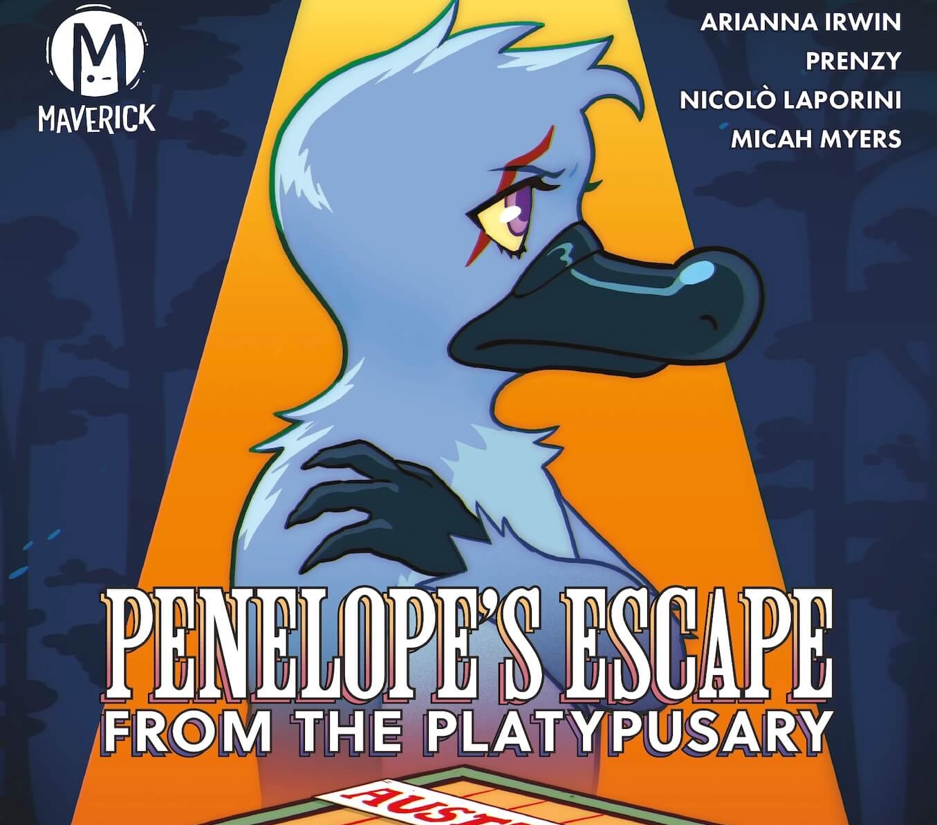 Real-life escape artist platypus inspires wild new YA graphic novel